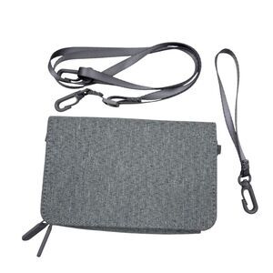 Vera Bradley Lighten Up RFID 3-IN-1 Crossbody Heather Gray NWOT